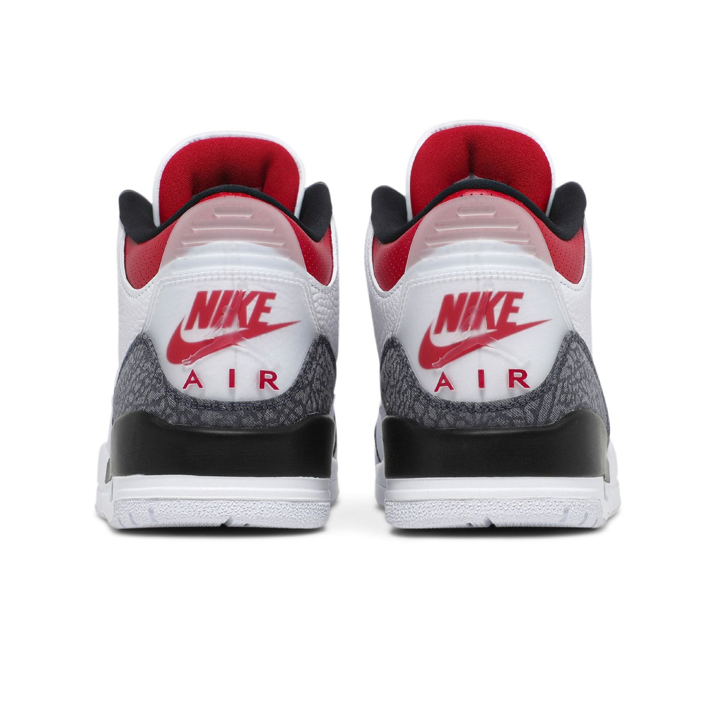 AJ Air AJ 3 Retro SE Denim "Fire Red Denim" Sneakers White