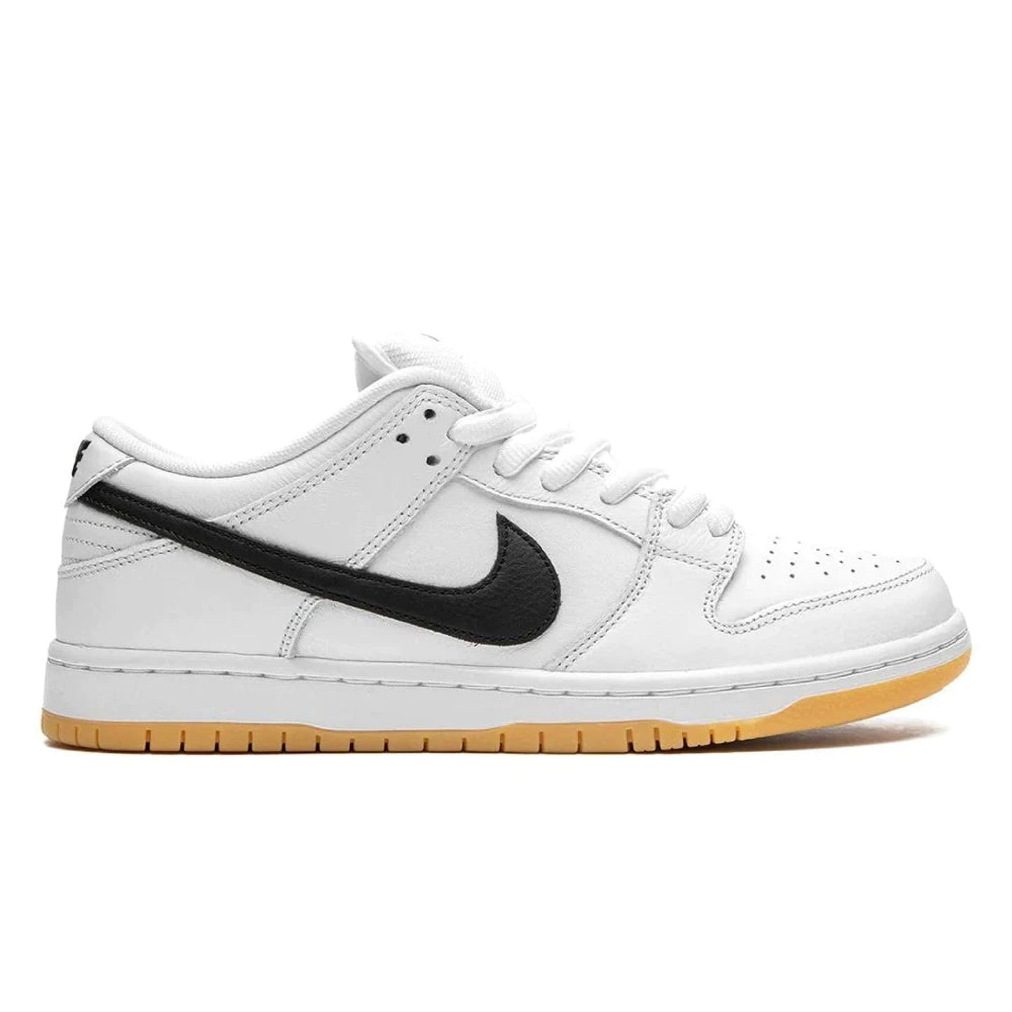 NK SB Dunk Low "White Gum"