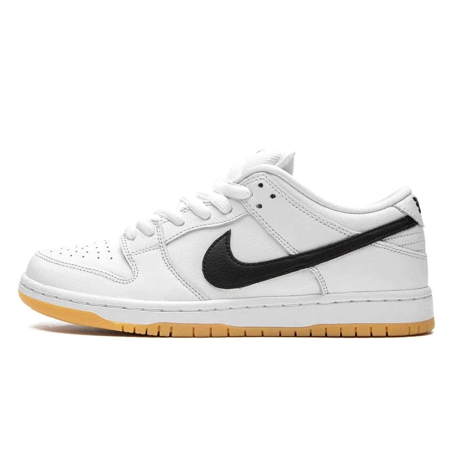 NK SB Dunk Low "White Gum"