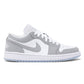 AJ 1 Low White Wolf Grey