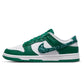 NK Dunk low Essential pack paisley green