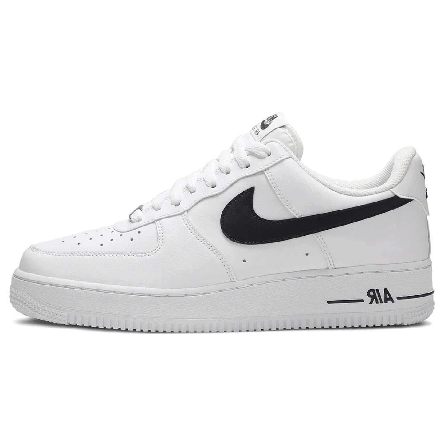 Air Force 1 '07 'Cut Out Swoosh - White Black'