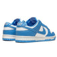 NK DUNK LOW White Blue