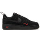 NK Air Force 1 Low Black Orange Reflective