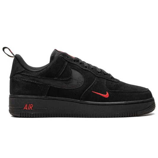 NK Air Force 1 Low Black Orange Reflective