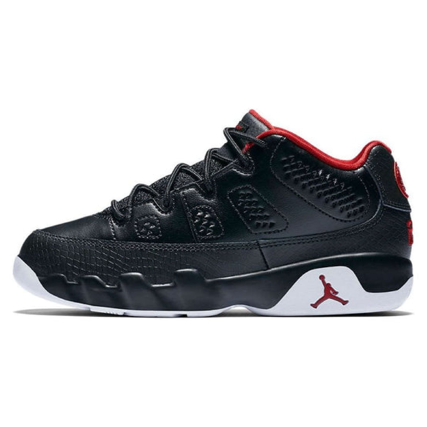 AJ 9 Retro Low 'Black Red'