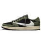 NK Travis Scott x Air AJ 1 Black Olive